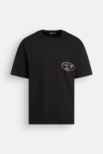 DIESEL T-Shirt schwarz