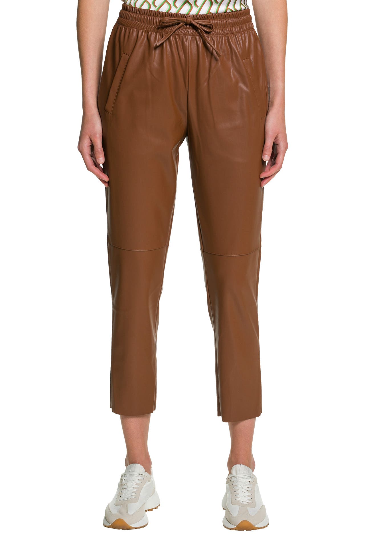 HERZENSANGELEGENHEIT Kunstlederhose cognac » günstig online kaufen |  Outletcity