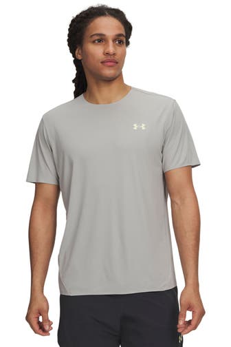 UNDER ARMOUR Funktionsshirt 'Explor Trail Run' grau