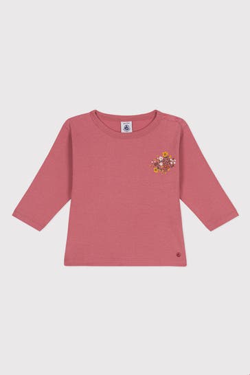 PETIT BATEAU Longsleeve fuchsia