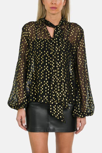 TOMMY HILFIGER Casual-Bluse gemustert