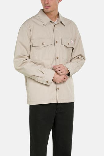 CALVIN KLEIN Overshirt sand