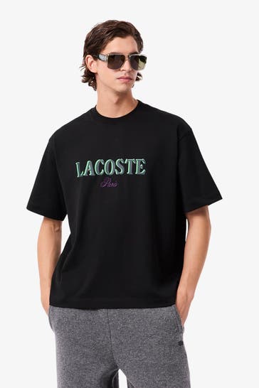 LACOSTE T-Shirt schwarz