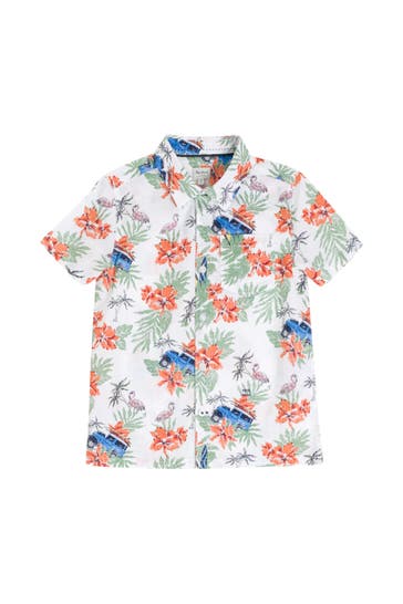PEPE JEANS KIDS Kurzarmhemd 'Joss'