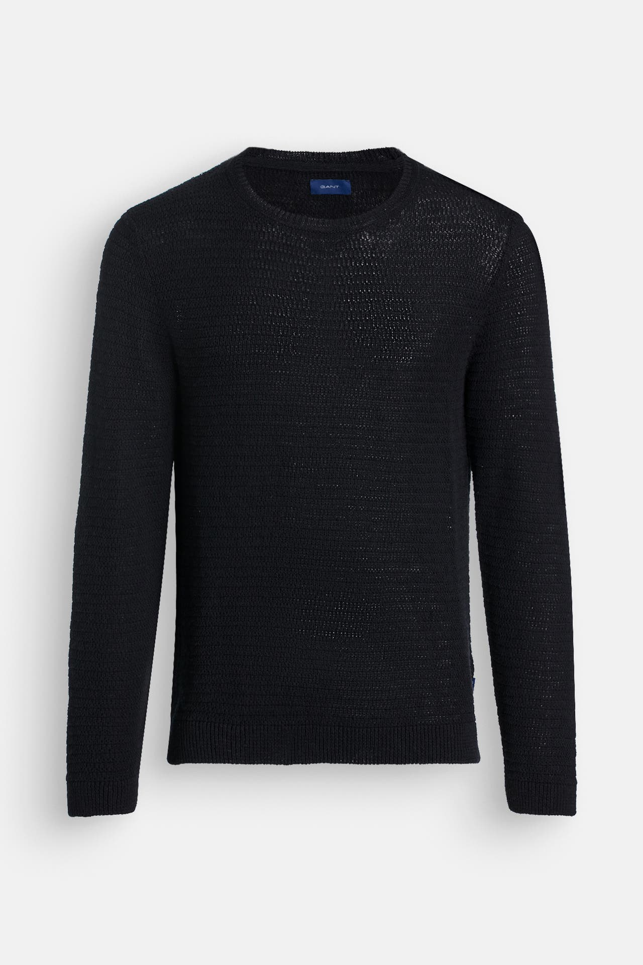 GANT Leinenmix-Pullover schwarz, Bild 1