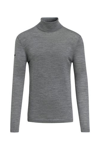 SUPERDRY Strickpullover grau meliert