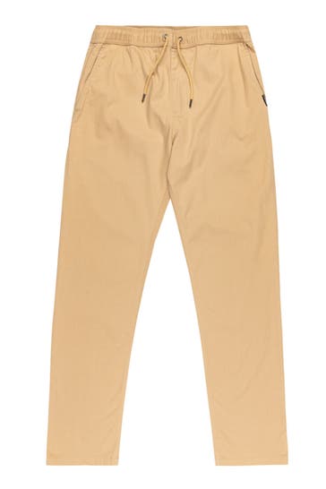 QUIKSILVER Stoffhose 'Taxer' hellbraun