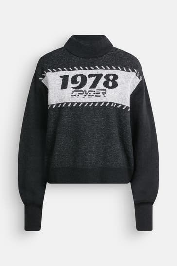 SPYDER Strickpullover 'Buttercup' schwarz