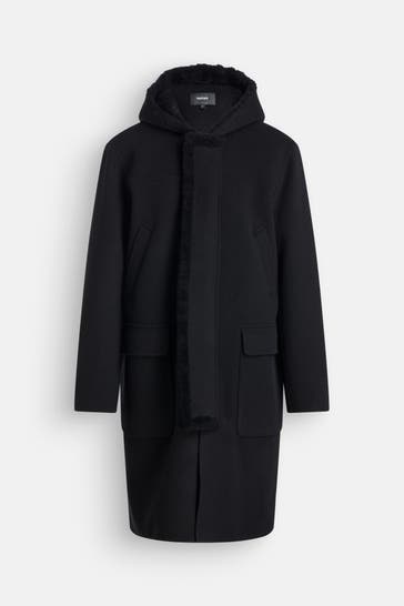 MACKAGE Wollmantel 'Abraham' schwarz