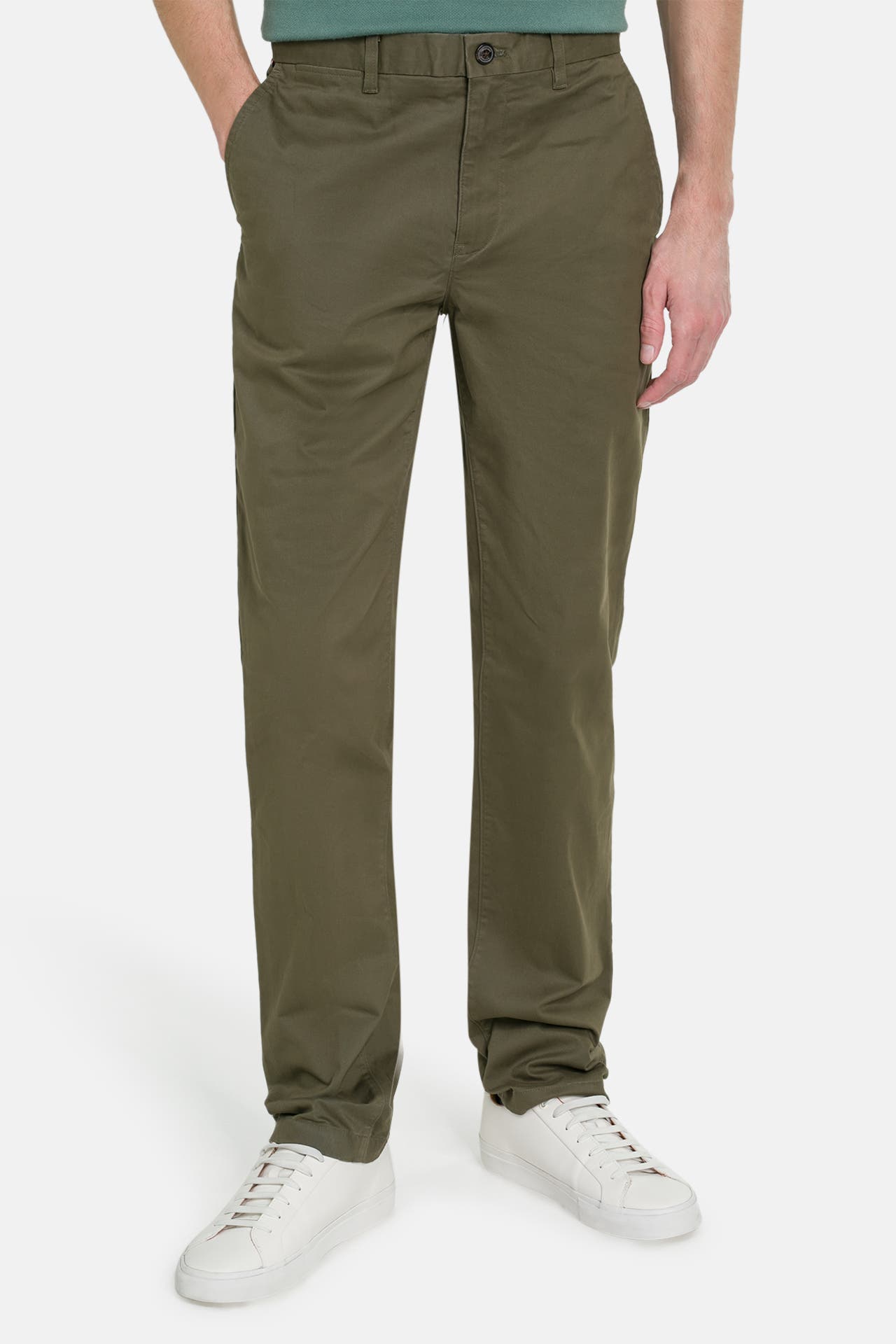 TOMMY HILFIGER Chino 'Denton' oliv, Bild 1