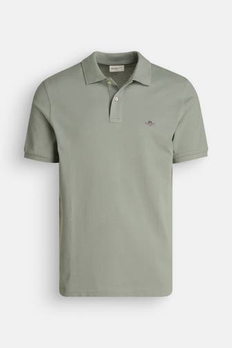 GANT Polo-Shirt graugrün