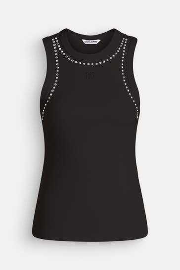 DKNY Top 'Dome' schwarz