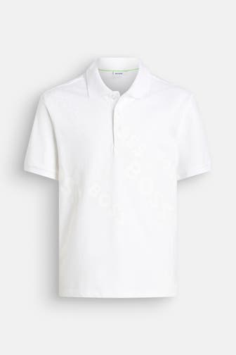 BOSS Polo-Shirt weiß