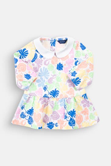 GANT Kleid weiß gemustert