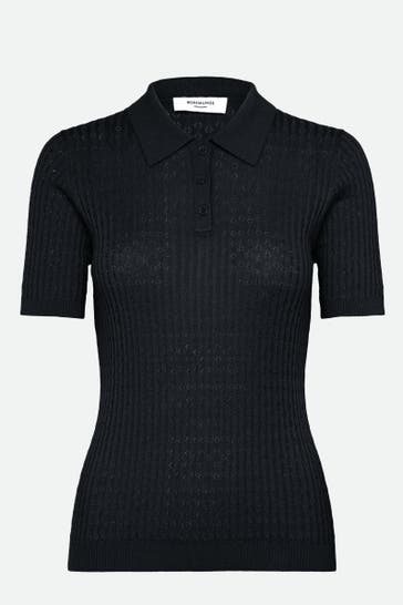 ROSEMUNDE Strickshirt 'Samira' schwarz