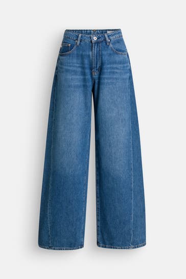 AG ADRIANO GOLDSCHMIED Jeans dunkelblau wide