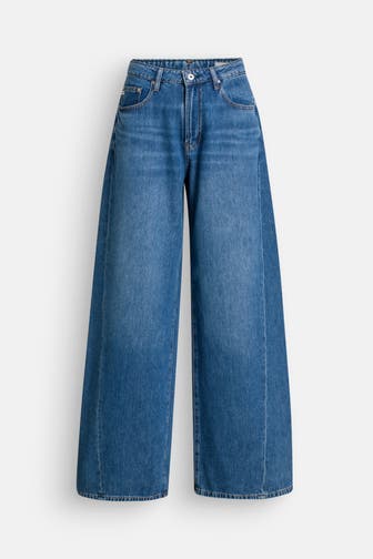AG ADRIANO GOLDSCHMIED Jeans dunkelblau wide