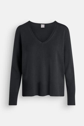FTC Kaschmir-Pullover dunkelgrau