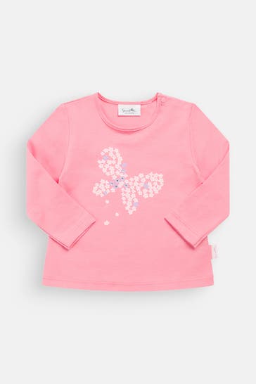 SANETTA Langarmshirt rosa