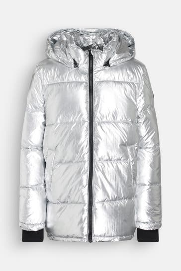 DESIGUAL Steppjacke silber