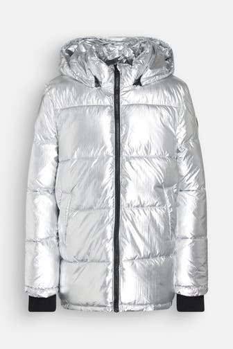 DESIGUAL Steppjacke silber