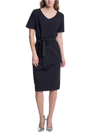 COMMA, Kleid dunkelblau