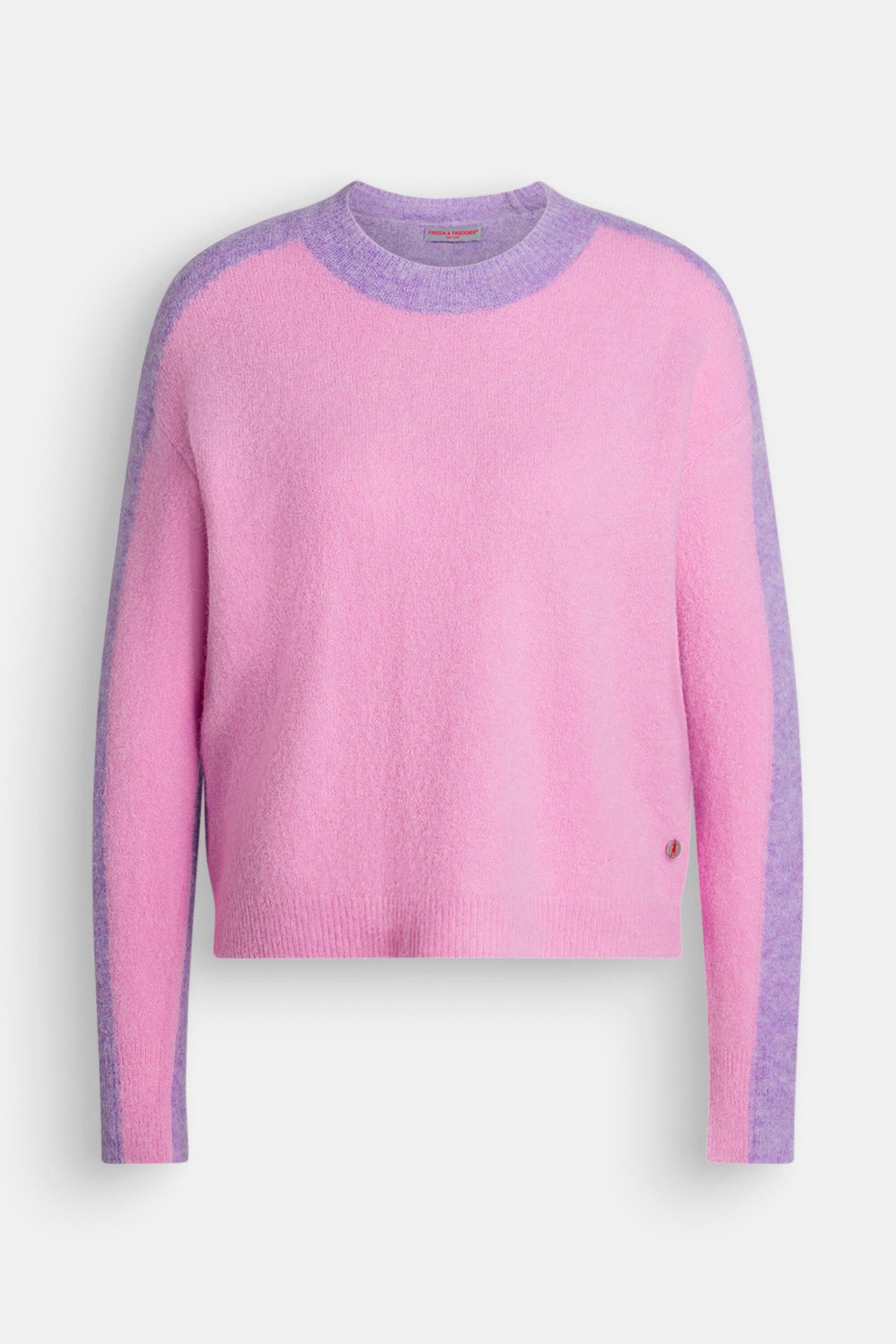 FRIEDA & FREDDIES NY Wollmix-Strickpullover zweifarbig, Bild 1