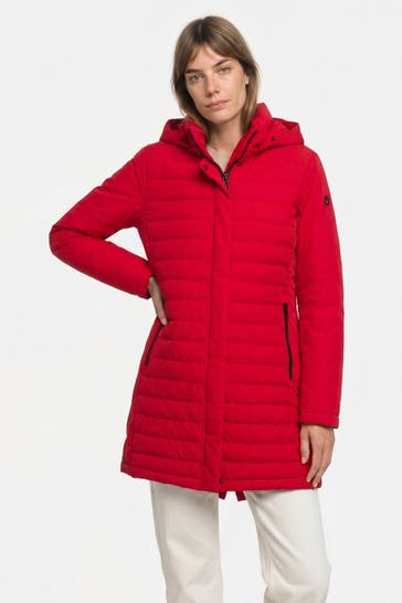 FUCHS SCHMITT Light-Steppmantel rot