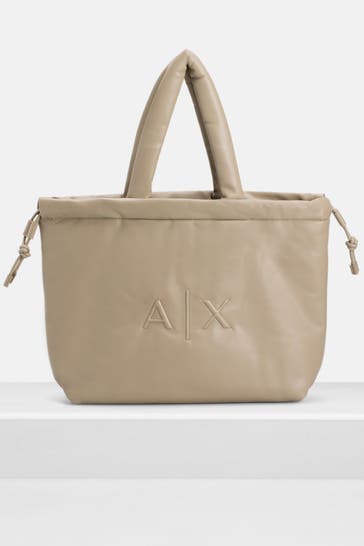 ARMANI EXCHANGE Shopper greige