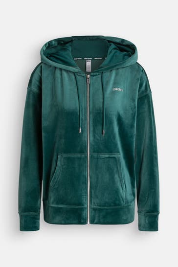 DKNY Sweatjacke smaragdgrün