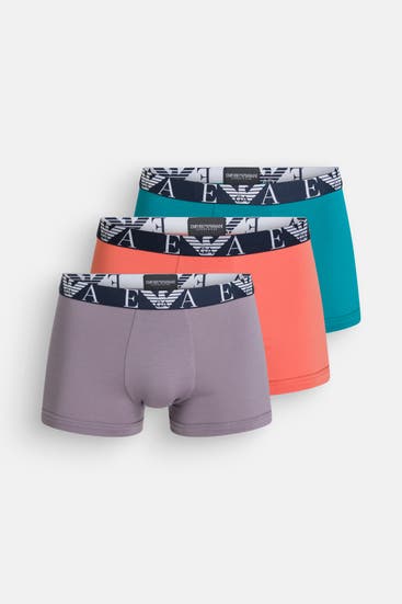 EMPORIO ARMANI - 3er-Pack Boxer Trunks mehrfarbig