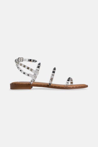 STEVE MADDEN Sandalen 'Travel' transparent