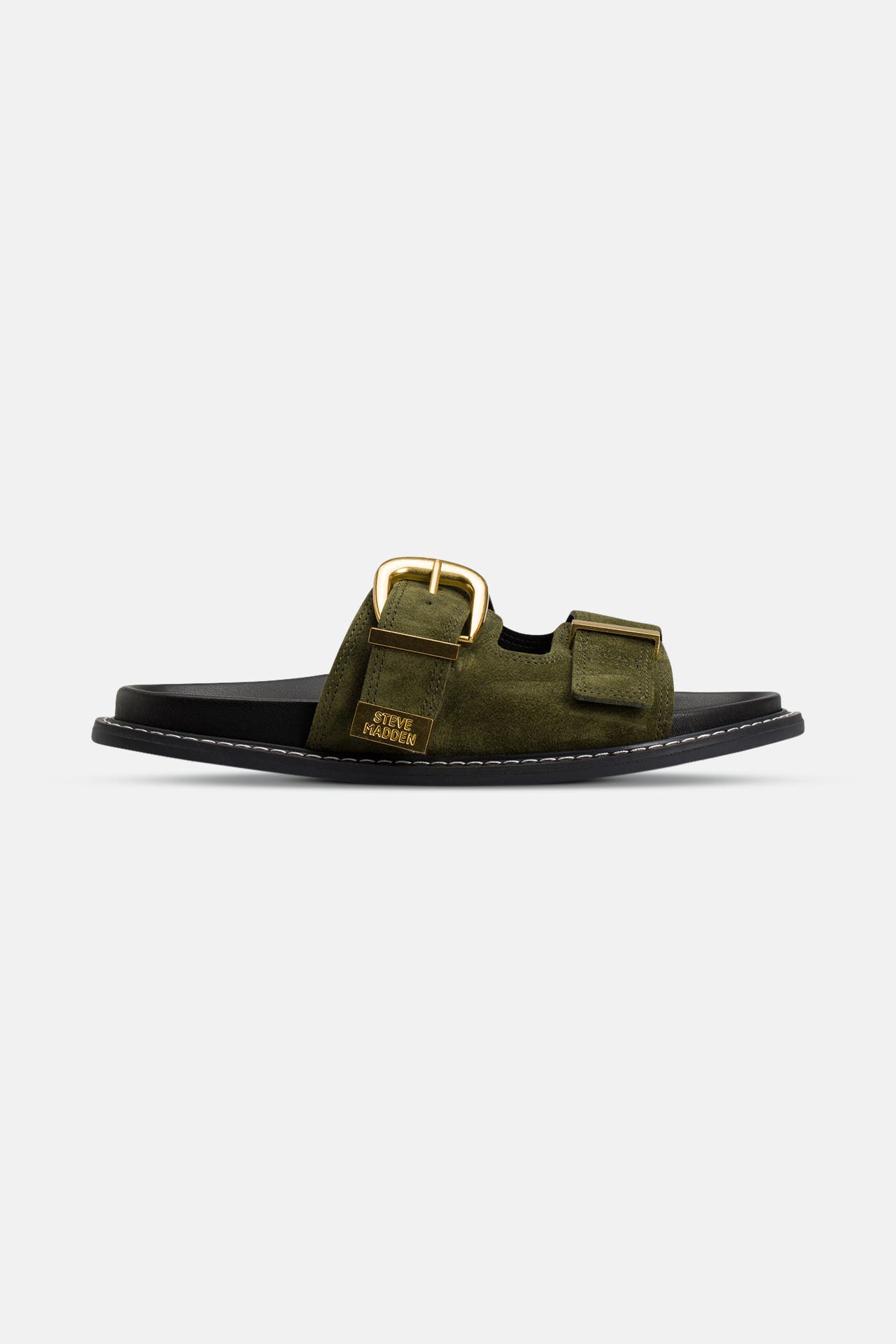 STEVE MADDEN Pantoletten 'Arch-P' oliv, Bild 1