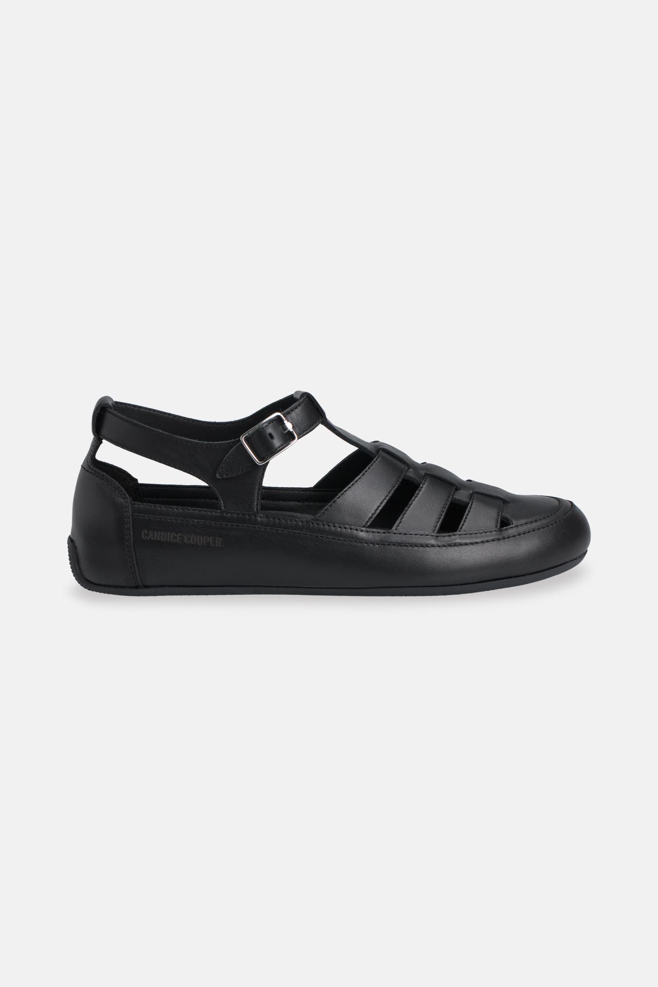 CANDICE COOPER Sandalen 'Rock T-Bar' schwarz, Bild 1