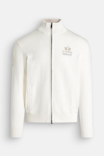 LA MARTINA Strickjacke weiß