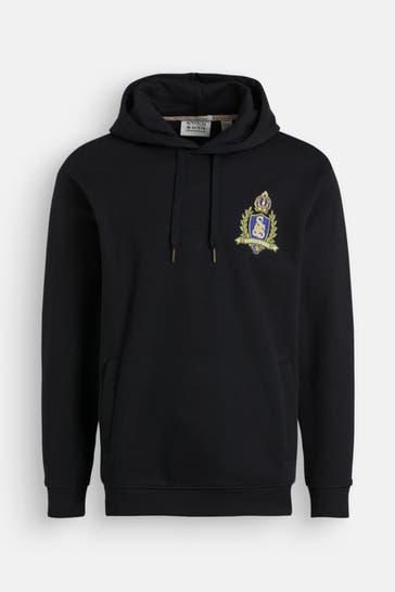 SCOTCH & SODA Hoodie schwarz