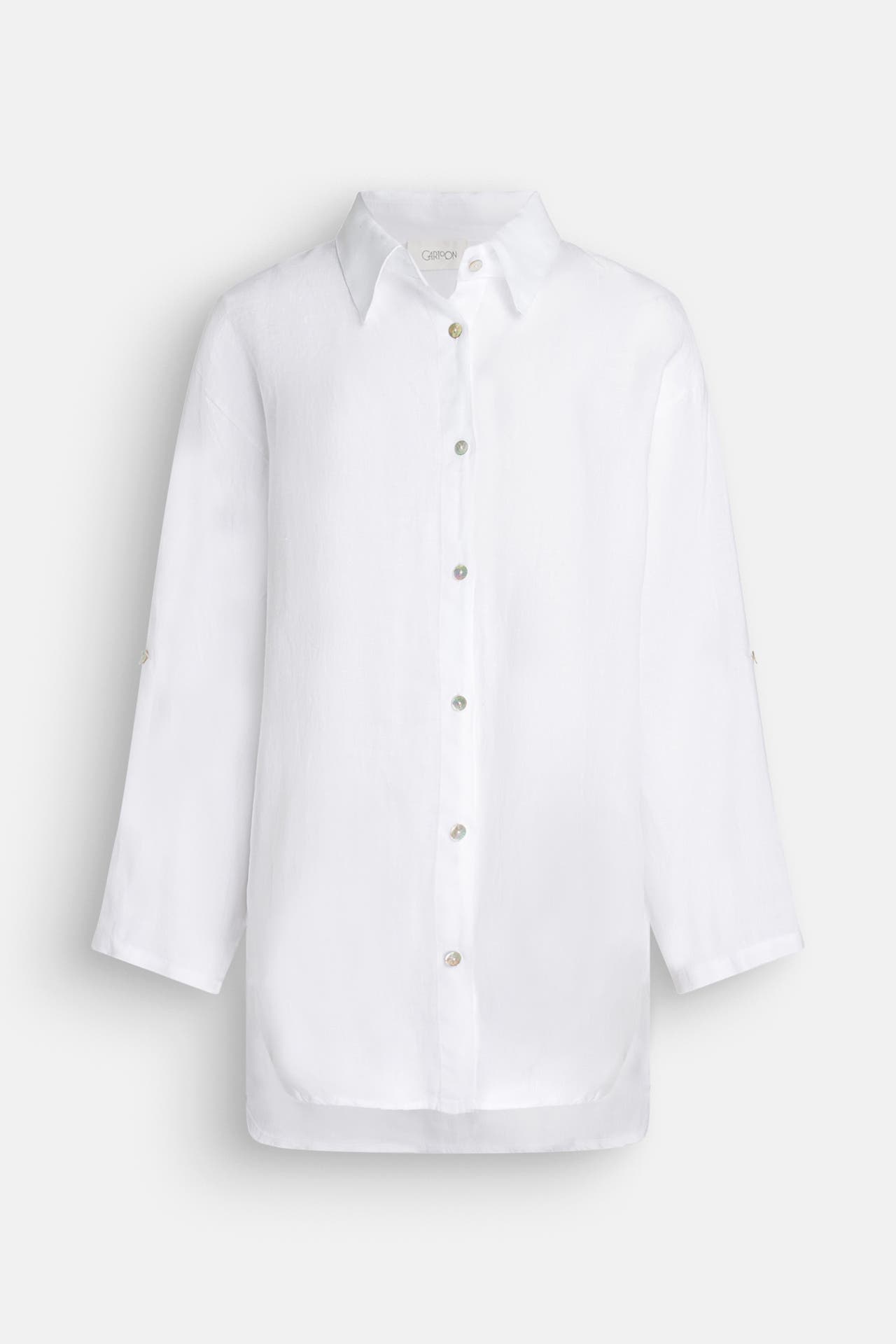 CARTOON Leinenbluse weiß, Bild 1