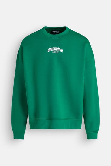 WRSTBHVR - Sweatshirt 'Amo' dunkelgrün