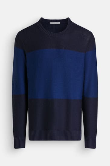 ICEBREAKER Strickpullover 'Waypoint' gestreift