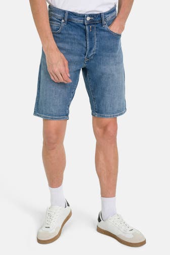 REPLAY Jeansshorts blau