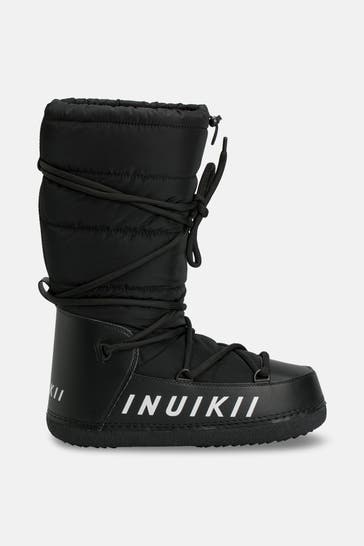 INUIKII Winterstiefel schwarz