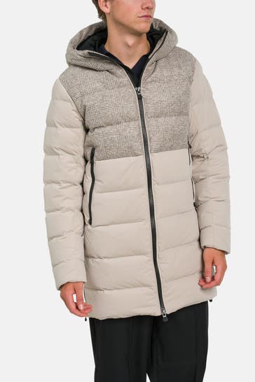 PEOPLE OF SHIBUYA Daunenmantel 'Aba' sand