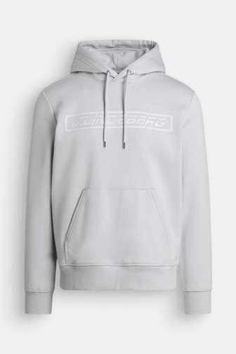 J.LINDEBERG SPORTSWEAR Hoodie 'Edgewood' hellgrau
