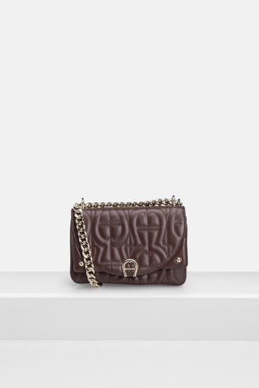 AIGNER - Handtasche 'Diadora' dunkelbraun