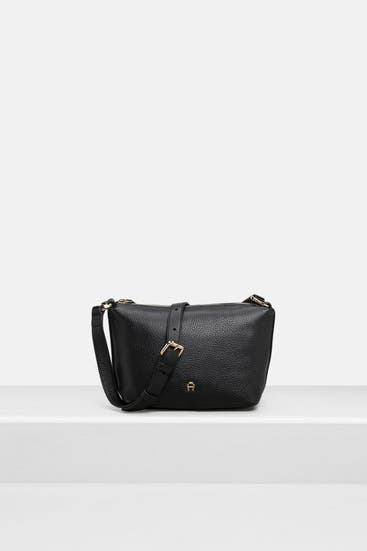 AIGNER - Umhängetasche 'Cowhide' schwarz