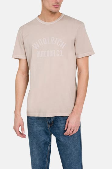 WOOLRICH - T-Shirt beige