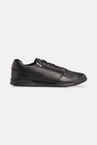 GEOX Leder-Sneaker 'Cordusio' schwarz