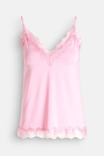 ROSEMUNDE Spitzentop rosa