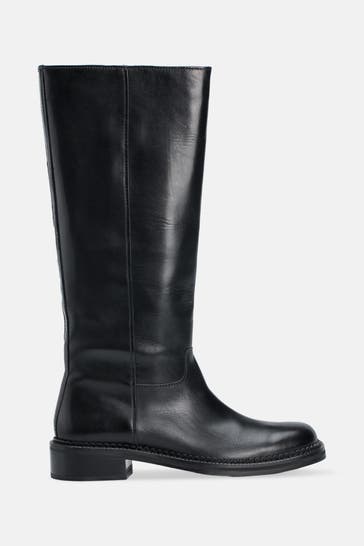 KENNEL & SCHMENGER Lederstiefel 'Alora' schwarz