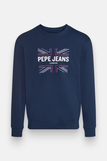 PEPE JEANS Sweatshirt dunkelblau